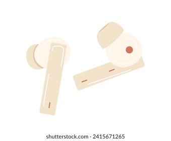 Pareja de audífonos inalámbricos dispositivos electrónicos de audio para escucha de música y accesorio de comunicación