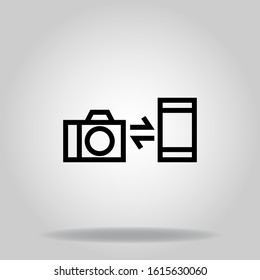 pairing to hp icon with black line style
