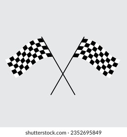 a pairs of racing flag