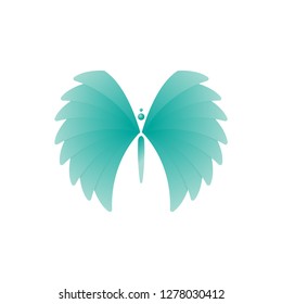 Pairs of wings vector
