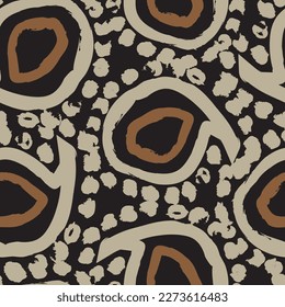 Paisley abstract seamless pattern design for fashion textiles, graphics, backgrounds and crafts