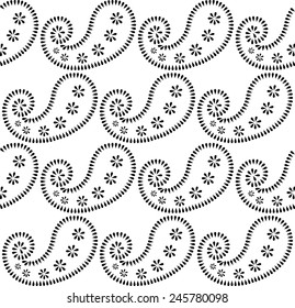 Paisley background.