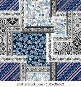 Paisley Bandanna Pattern