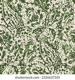 paisley camouflage styles. seamless camouflage pattern on a paisley background.