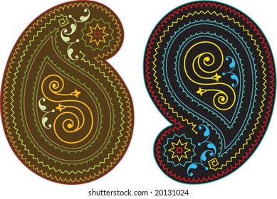 Paisley Design (can be used for Textile, Batik Print)