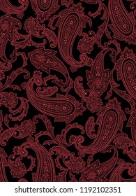 Paisley design pattern
This painting continues repeatedly
