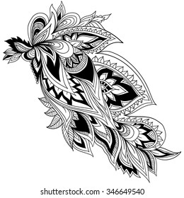 Paisley design. Vector element.