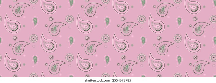 Paisley endless in curled custom. Meditating complexity boho east. Calm seasonal, fantasy herb. Native curve of horizontal flowery.