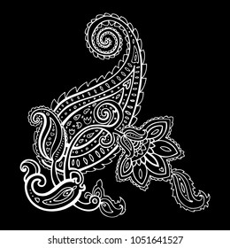 Paisley. Ethnic ornament. Hand Drawn Vector illustration