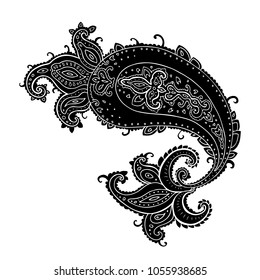 Paisley. Ethnic ornament. Vector illustration isolated