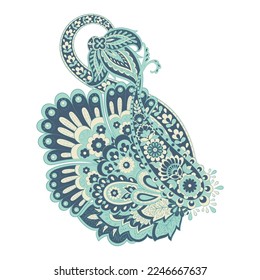 Paisley. Ethnic ornament. Vector illustration isolated