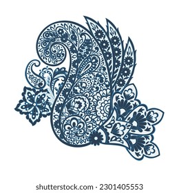 Paisley. Ethnic ornament. Vector illustration isolated
