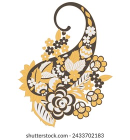 Paisley. Ethnic ornament. Vector illustration isolated