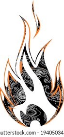 A paisley flame in sight