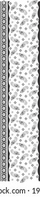 patrón de paisajes y flores para la impresión de tejidos y bordes o azulejos. uso de fondo