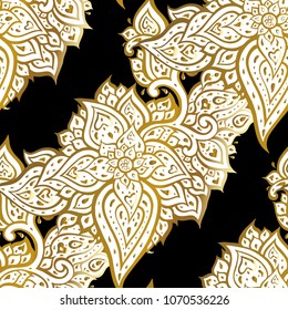 Paisley. Hand Drawn ornament. Vector illustration