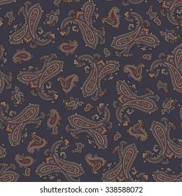 Paisley illustration pattern