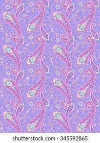 Paisley illustration pattern