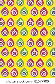 Paisley Indian background