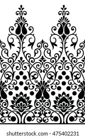 Paisley Indian motif