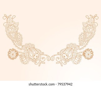 Paisley Neckline