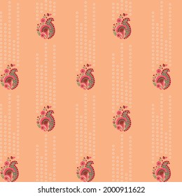 paisley new print with background square texture  