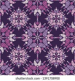 Paisley ornament. Ethnic boho seamless pattern. Ikat. Traditional ornament. Folk motif. Can be used for wallpaper, textile, invitation card, wrapping, web page background.