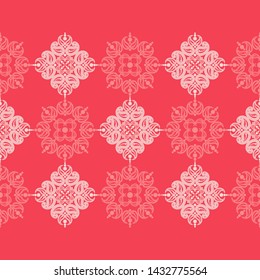 Paisley ornament. Ethnic boho seamless pattern. Traditional ornament. Folk motif. Can be used for wallpaper, textile, invitation card, wrapping, web.