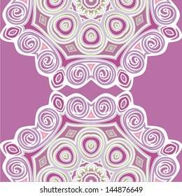 Paisley ornament. Seamless pattern can be used for wallpaper, pattern fills, web page background,surface textures. Vector illustration.