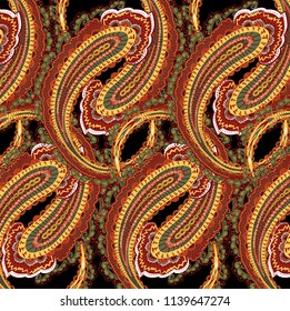 paisley ornament vector