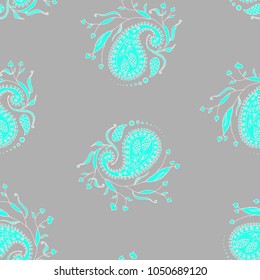 Paisley pattern elegant classic backdrop