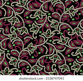 paisley pattern for fabric design
