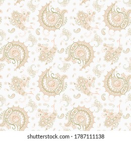 Paisley pattern, great vector design for any purposes. Seamless background