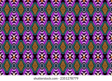 Paisley pattern, Ikat pattern, Ikat chevron, Seamless textile, native american, Vector element, Abstract Vector, Batik, fabric embroidery, Ethnic pattern, Ogee, Geometric ethnic, Background printing.