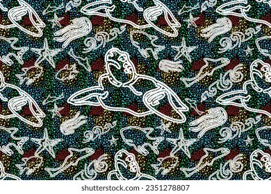 Paisley pattern, Ikat pattern, Ikat chevron, Seamless textile, native american, Vector element, Abstract Vector, Batik, fabric embroidery, Ethnic pattern, Ogee, Geometric ethnic, Background printing.