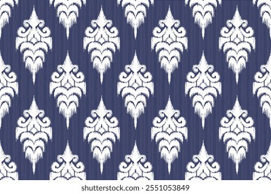 Padrão de Paisley, padrão de Ikat, chevron de Ikat, elemento vetor, vetor abstrato, Batik, bordado de tecido, padrão étnico, Ogee, étnico geométrico, têxtil sem costura, nativo americano, impressão de fundo.