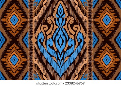 Paisley pattern, Ikat pattern, Vector element, Abstract Vector, Batik, beautiful embroidery, Ethnic pattern, Ogee, Geometric ethnic, Seamless native american, Ikat chevron, Background digital printing