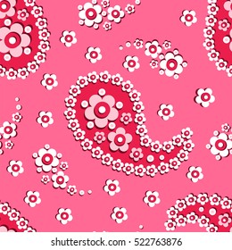 Paisley  pattern. Oriental decorative ornament. Vector.