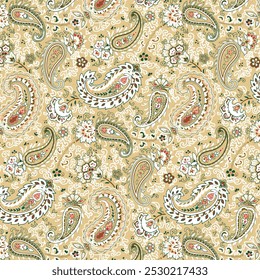 Paisley pattern print background seamless allover ,wallpaper, card
