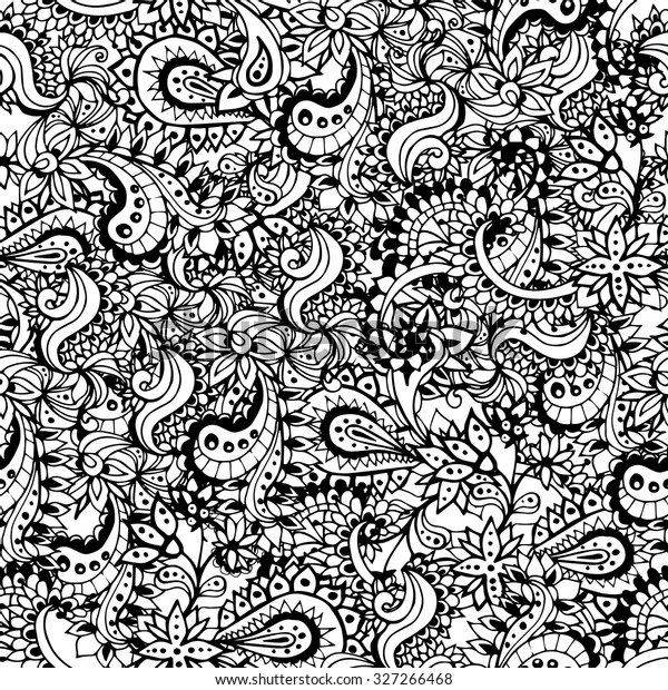 Paisley Pattern Paisley Seamless Pattern Paisley Stock Vector Royalty