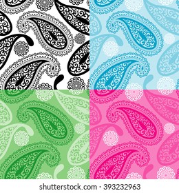 Paisley pattern series