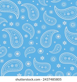 paisley pattern textile wallpaper background