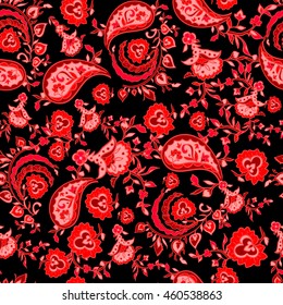 Paisley pattern vector, Paisley
