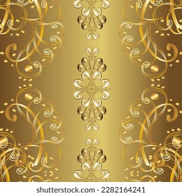 Imprima paisley elementos dibujados a mano. Patrón sin foco con flores de fantasía, tapicería natural, decoración floral, ilustración de curl. Ilustración vectorial. En estilo vintage. Decoración casera.