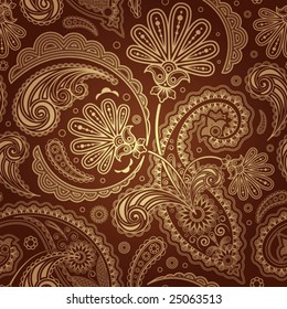 paisley seamless background