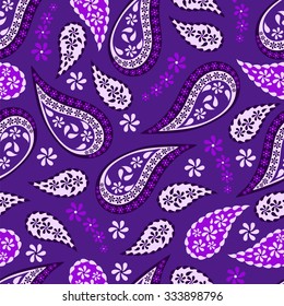 Paisley. Seamless background.