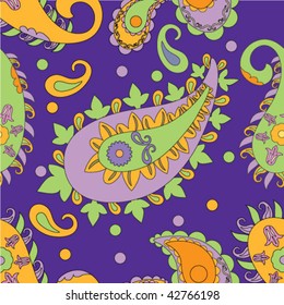  paisley seamless background