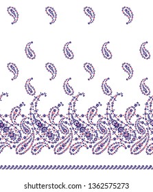 Paisley seamless pattern