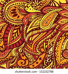 Paisley seamless pattern