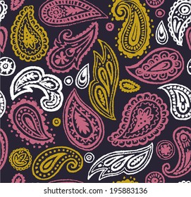 Paisley Seamless Pattern